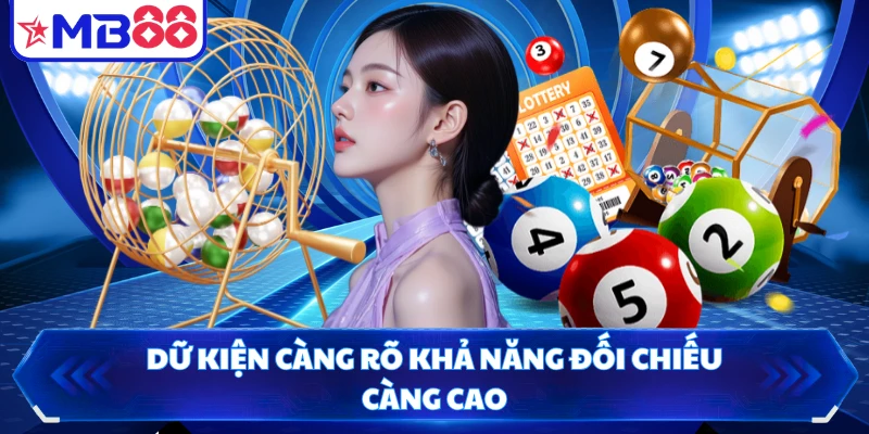 Dữ kiện càng rõ khả năng đối chiếu càng cao
